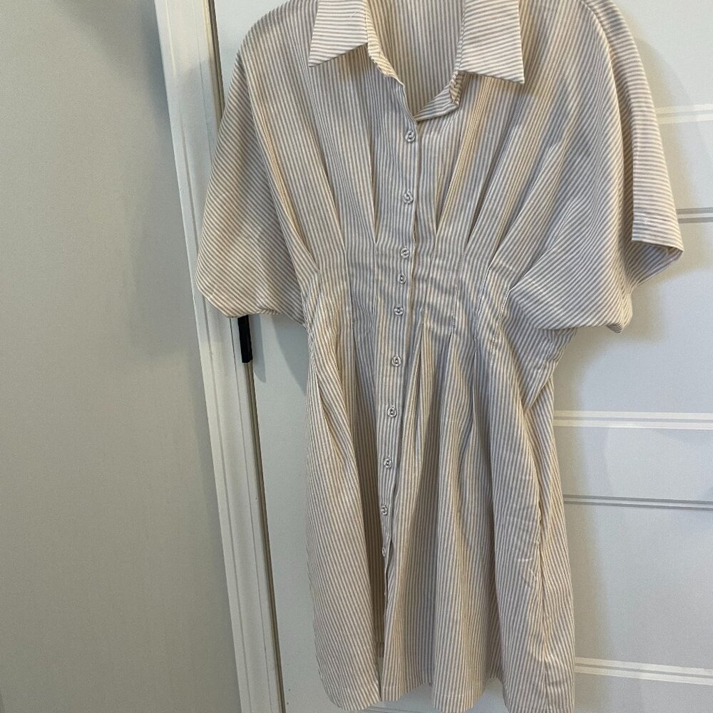Porter St pin striped dress, Great for Summer!